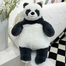عروسک طرح پاندا مدل تپل ارتفاع 80 سانتیمتر