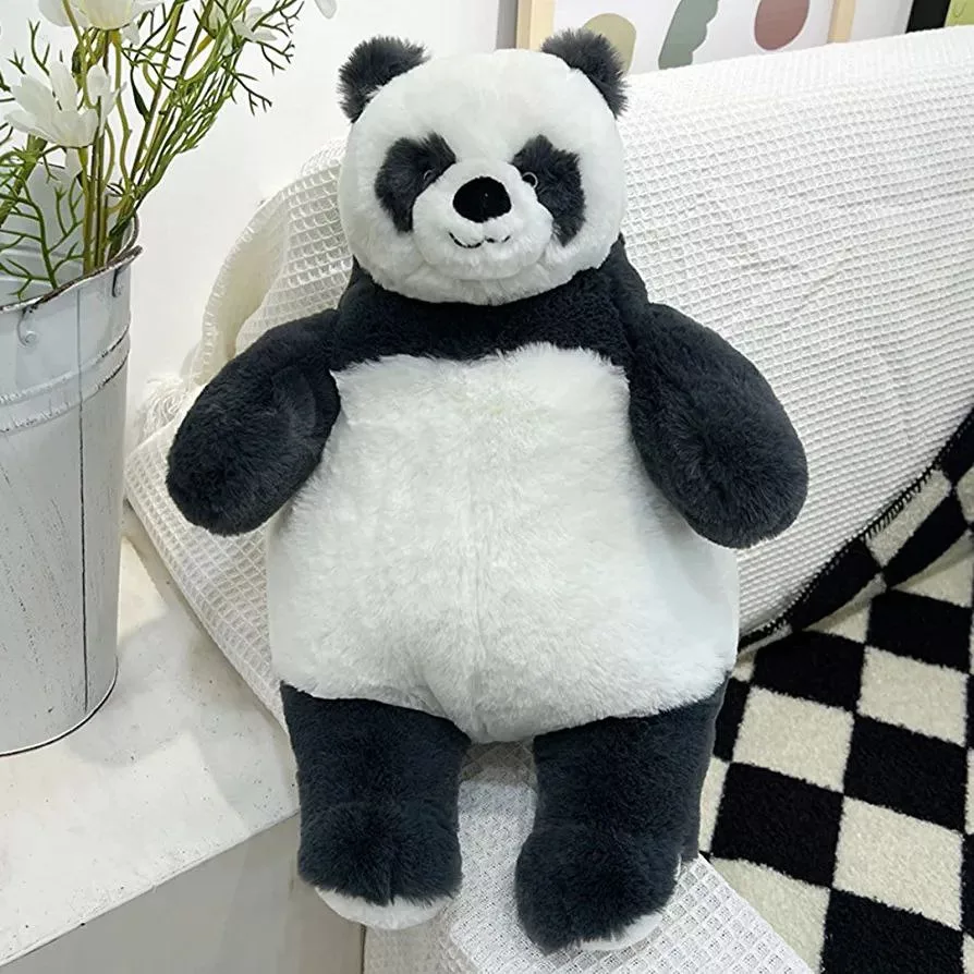 عروسک طرح پاندا مدل تپل ارتفاع 80 سانتیمتر