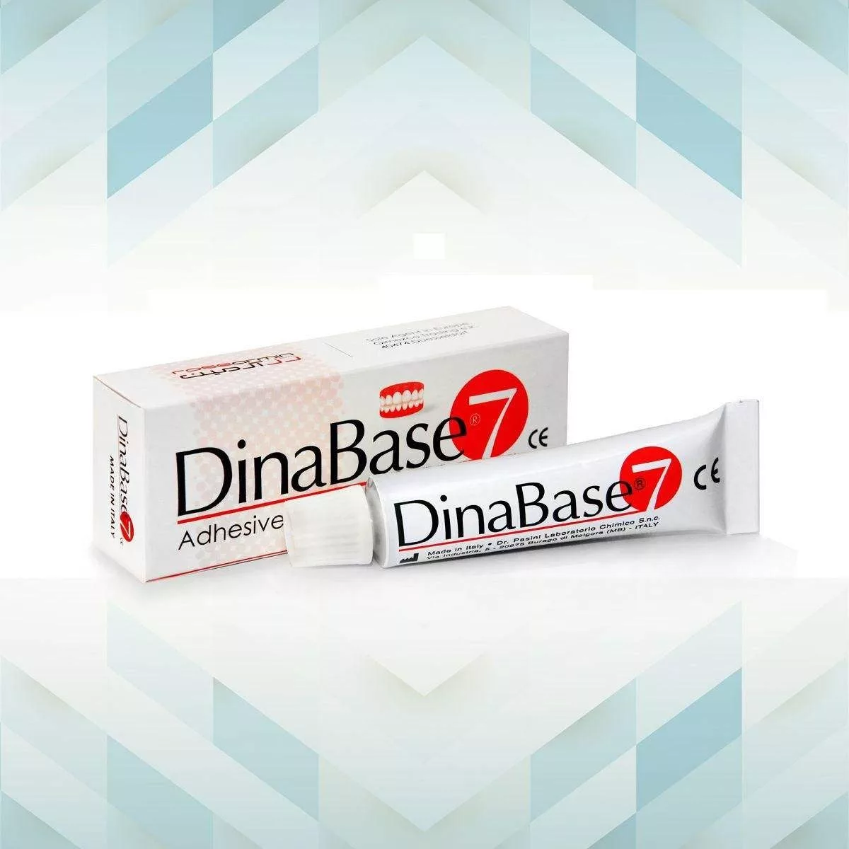 چسب دندان مصنوعی داینابیس7 مدل HRZ وزن 20 گرم مجموعه 2 عددی