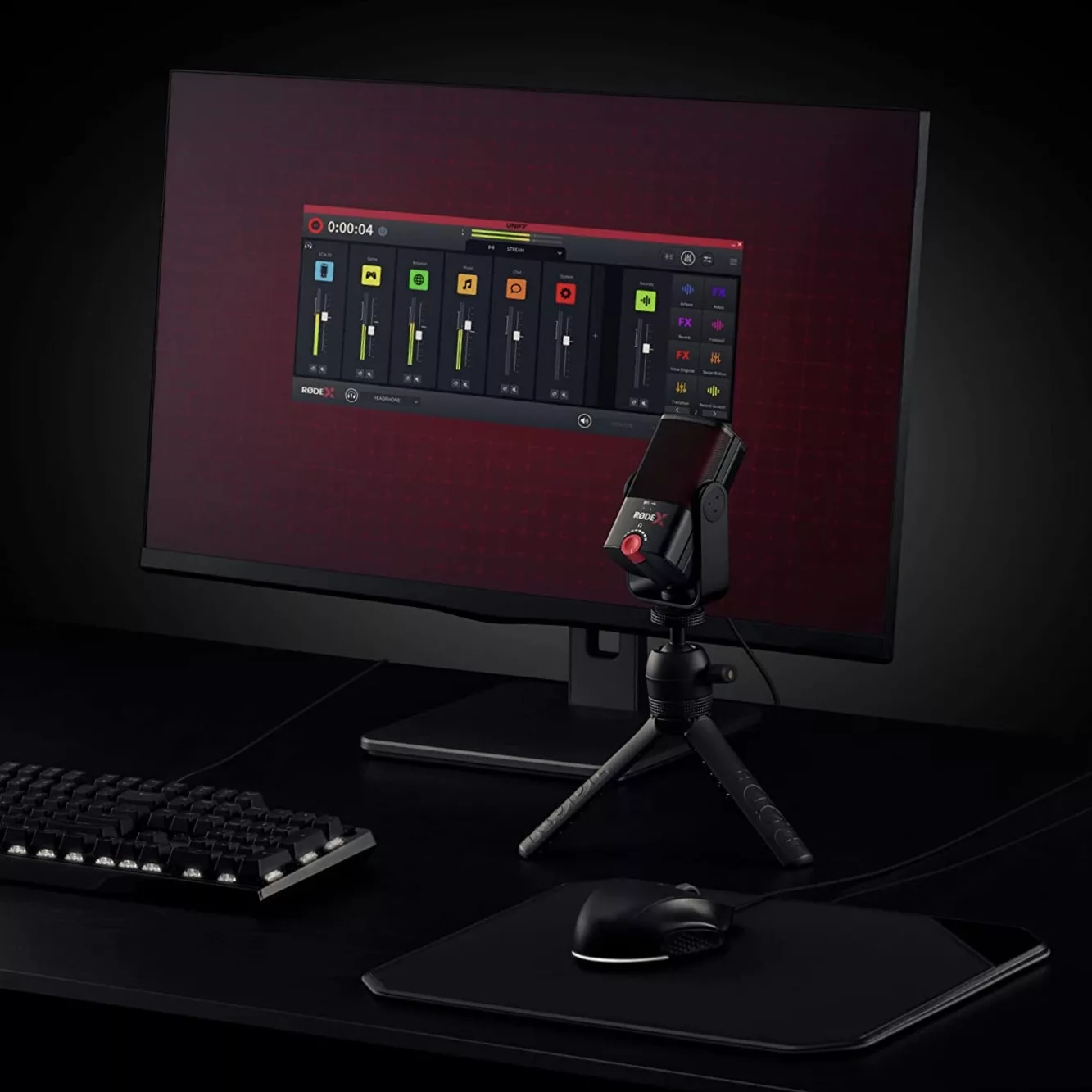 میکروفن کندانسر رود ایکس مدل XCM-50 با درگاه اتصال USB Type C