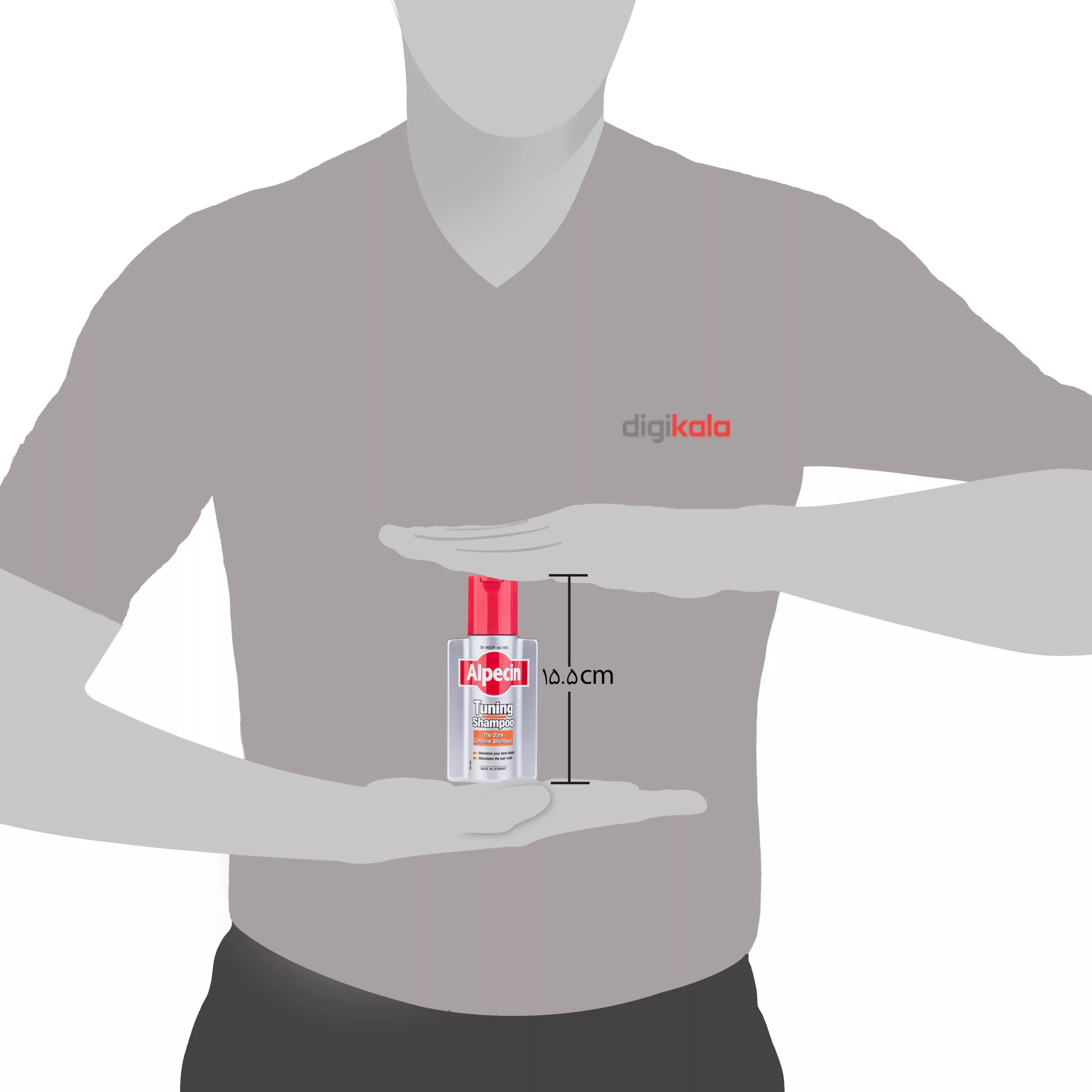 شامپو آلپسین مدل Tuning حجم 200 میلی لیتر بسته 3 عددی