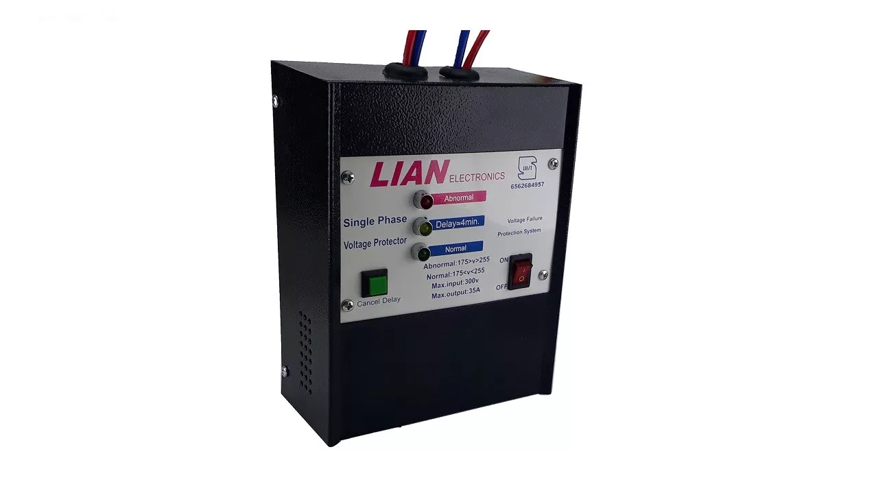 محافظ ولتاژ تک فاز لیان الکترونیک مدل AF-350