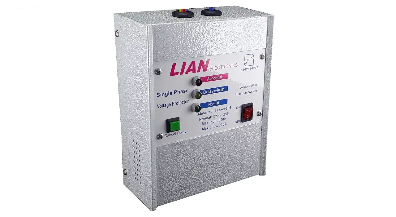 محافظ ولتاژ تک فاز لیان الکترونیک مدل AF-350