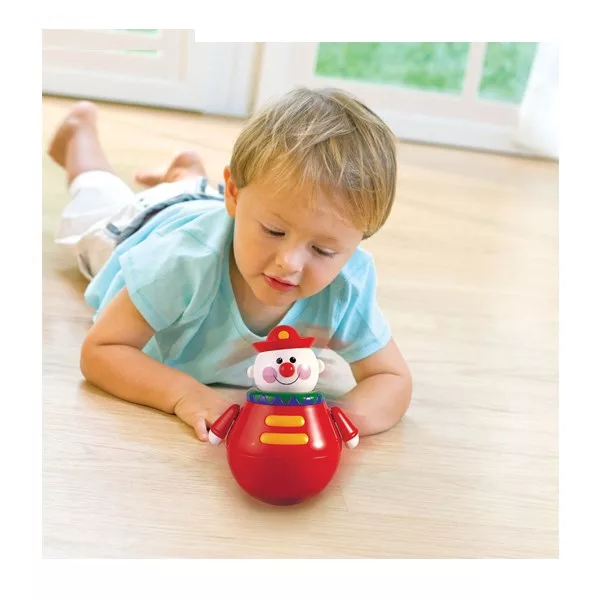 عروسک تولو مدل Roly Poly Chiming Clown سایز کوچک