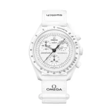 ساعت مچی عقربه‌ای مکانیکی مدل Omega x Swatch Mission To Moonphase Snoopy