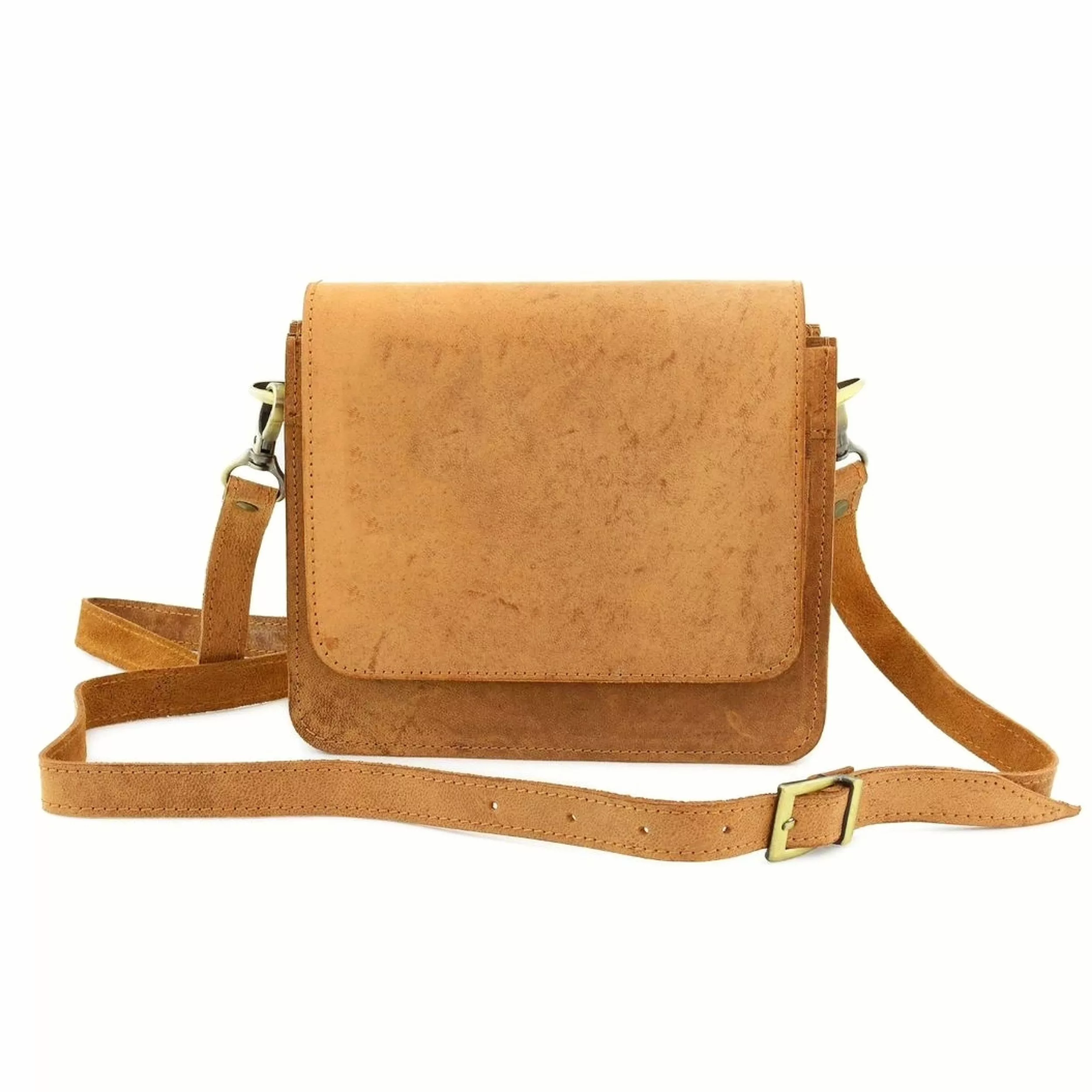 کیف رو دوشی پاتن چرم آفتاب مدل A88