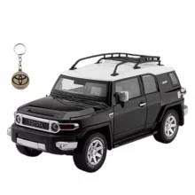 ماکت ماشین ناب سل مدل تویوتا اف جی کروز فلزی TOYOTA FJ CRUISERبه همراه جاسوییچی