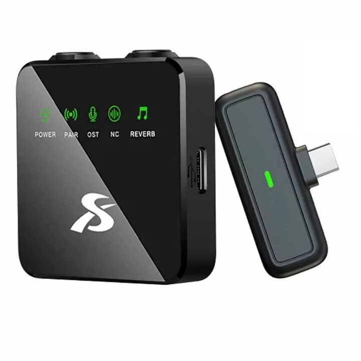 ست میکروفن بی سیم مدل SX10 با درگاه اتصال Type-c