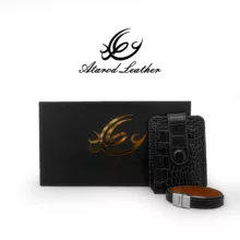 ست هدیه چرم عطارد مدل چرم طبیعی کد A111