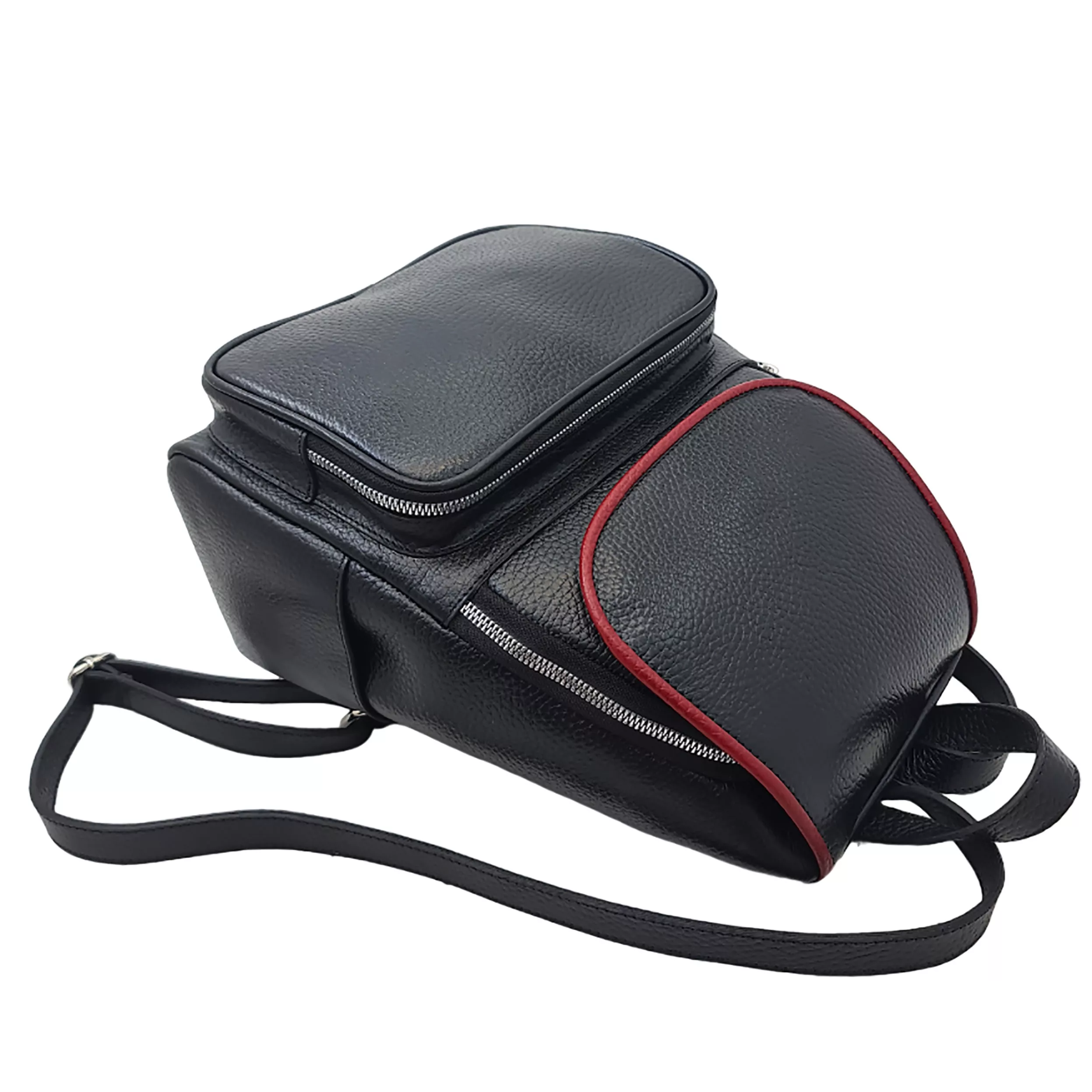 کوله پشتی زنانه مدل آریوس چرم طبیعی گاوی کد B-401