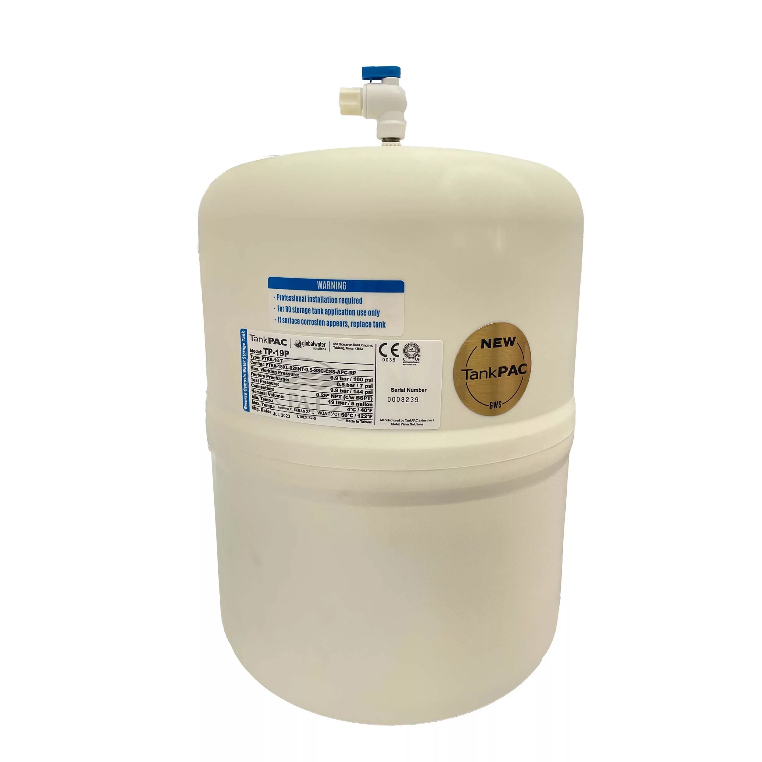 مخزن دستگاه تصفیه آب تانک پک مدل NEW