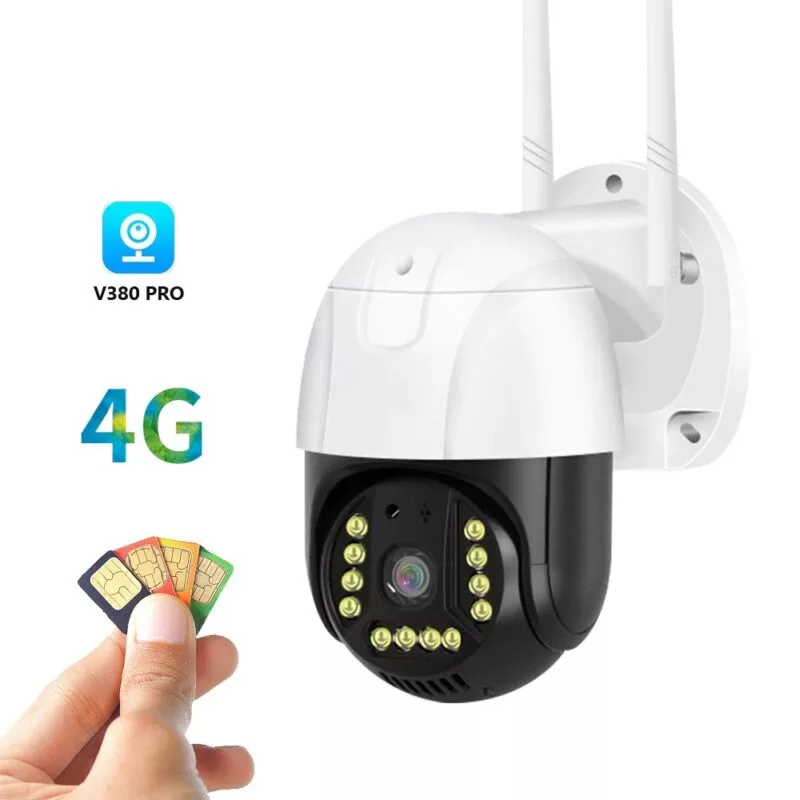 دوربین مداربسته تحت شبکه مدل 4G SIM CARD