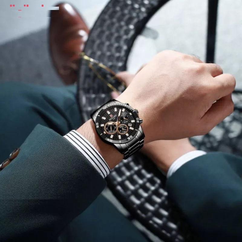 ساعت مچی عقربه ای ریوارد مدل RD-81009-bl