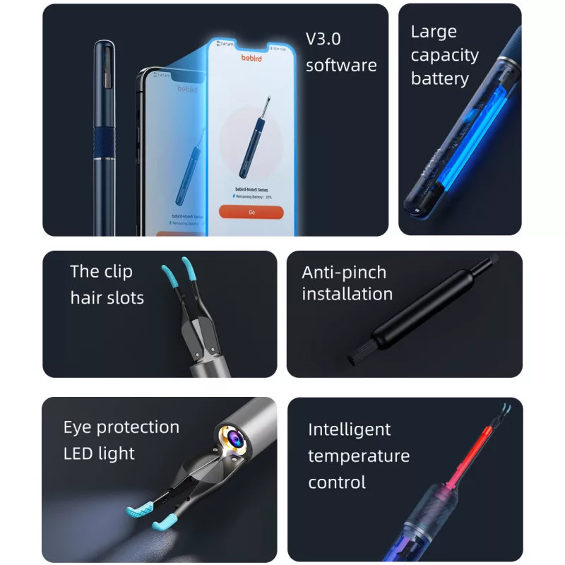 گوش پاک کن برقی ببیرد مدل Note 5