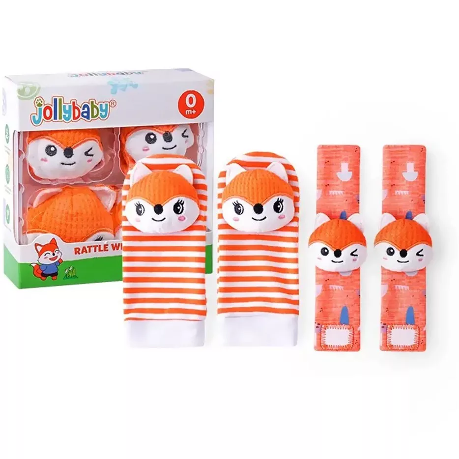 جغجغه جولی بی بی مدل مچی و پاپوش بسته 4 عددی