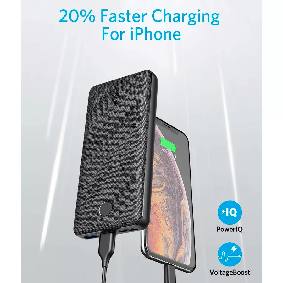 پاوربانک انکر مدل A1268 ظرفیت 20000 میلی آمپر ساعت