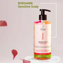 شامپو مو ضد خارش پروفشنال کازمتیکز مدل borganik مناسب کف سر حساس حجم ۳۰۰ میلی لیتر