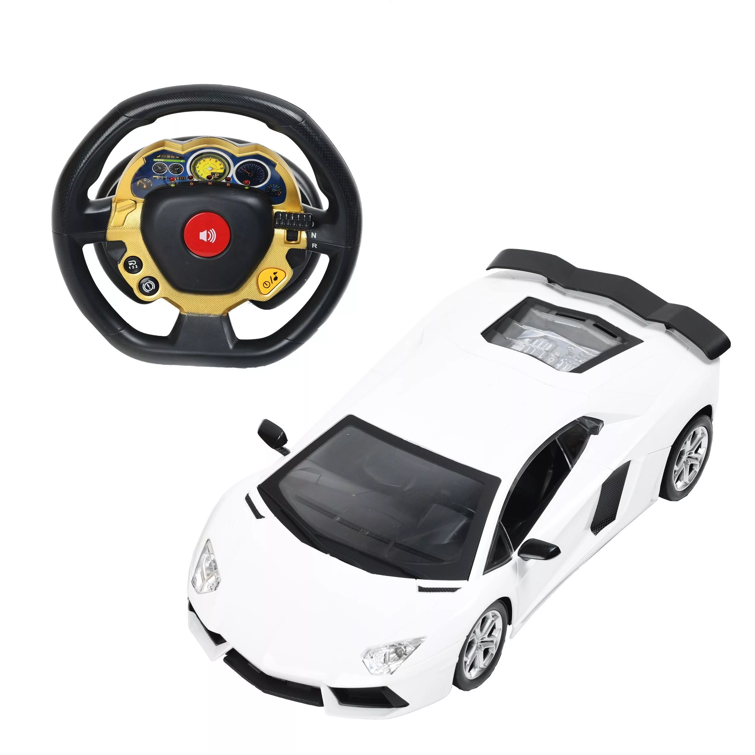 ماشین بازی کنترلی مدل لامبورگینی کنترل فرمان شارژی AMT777
