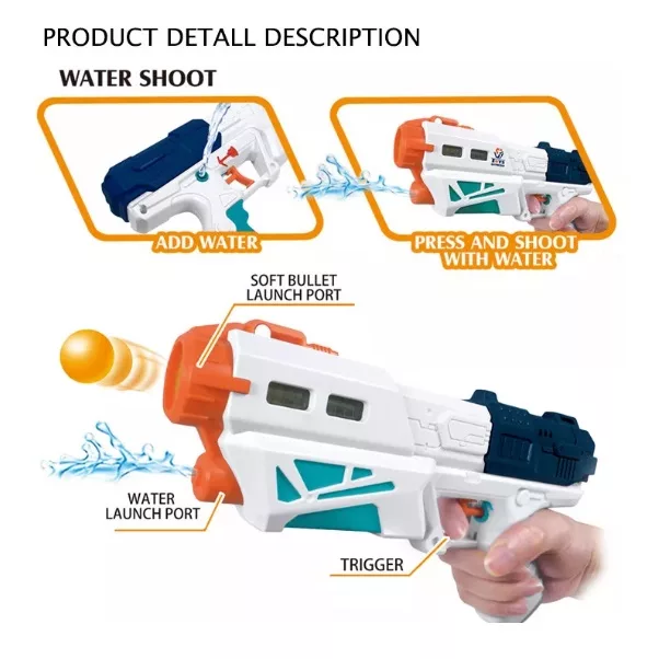 ست تفنگ بازی مدل MAGIC GUN