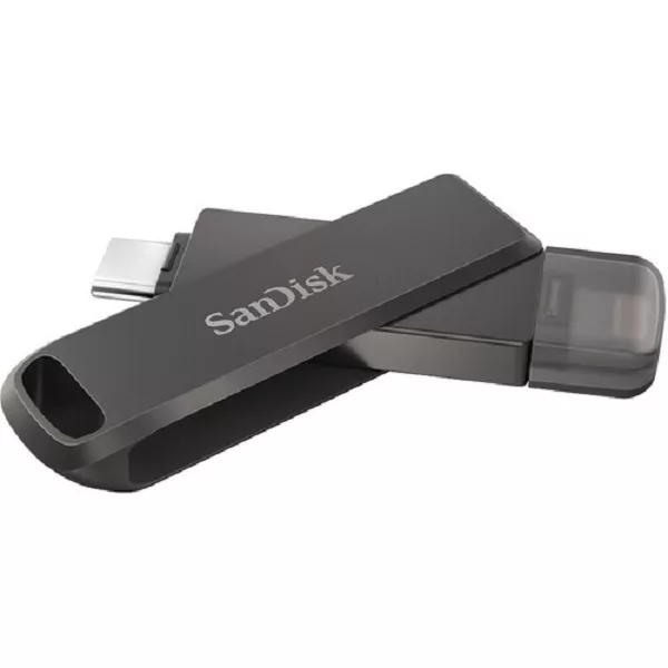 فلش مموری لایتنینگ و USB3.1 سن دیسک مدل IXPAND LUXE ظرفیت 64 گیگابایت