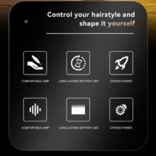 ماشین اصلاح موی سر و صورت شارژی کیمی مدل km-1576