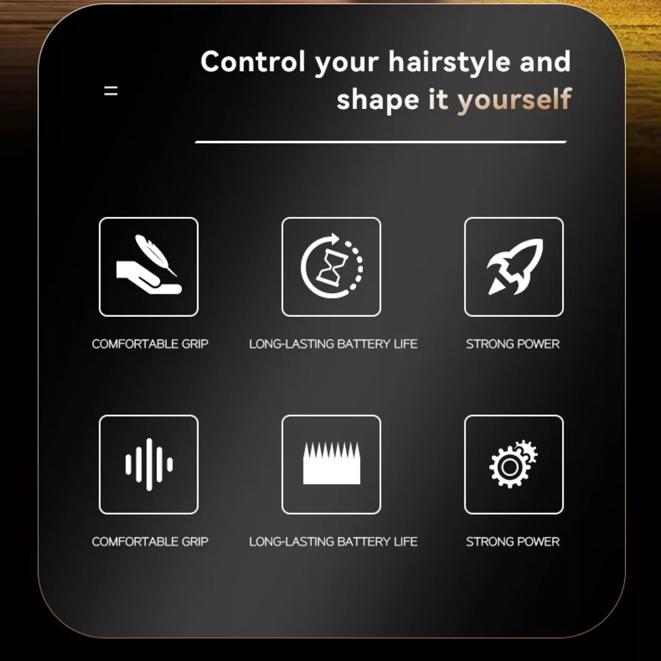 ماشین اصلاح موی سر و صورت شارژی کیمی مدل km-1576