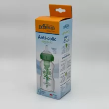 شیشه شیر دکتر براونز مدل آنتی کولیک آپشن پلاس کد 91806 گنجایش 270 میلی لیتر