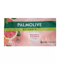 صابون شستشو پالمولیو مدل Citrus and cream وزن 150 گرم بسته 6 عددی