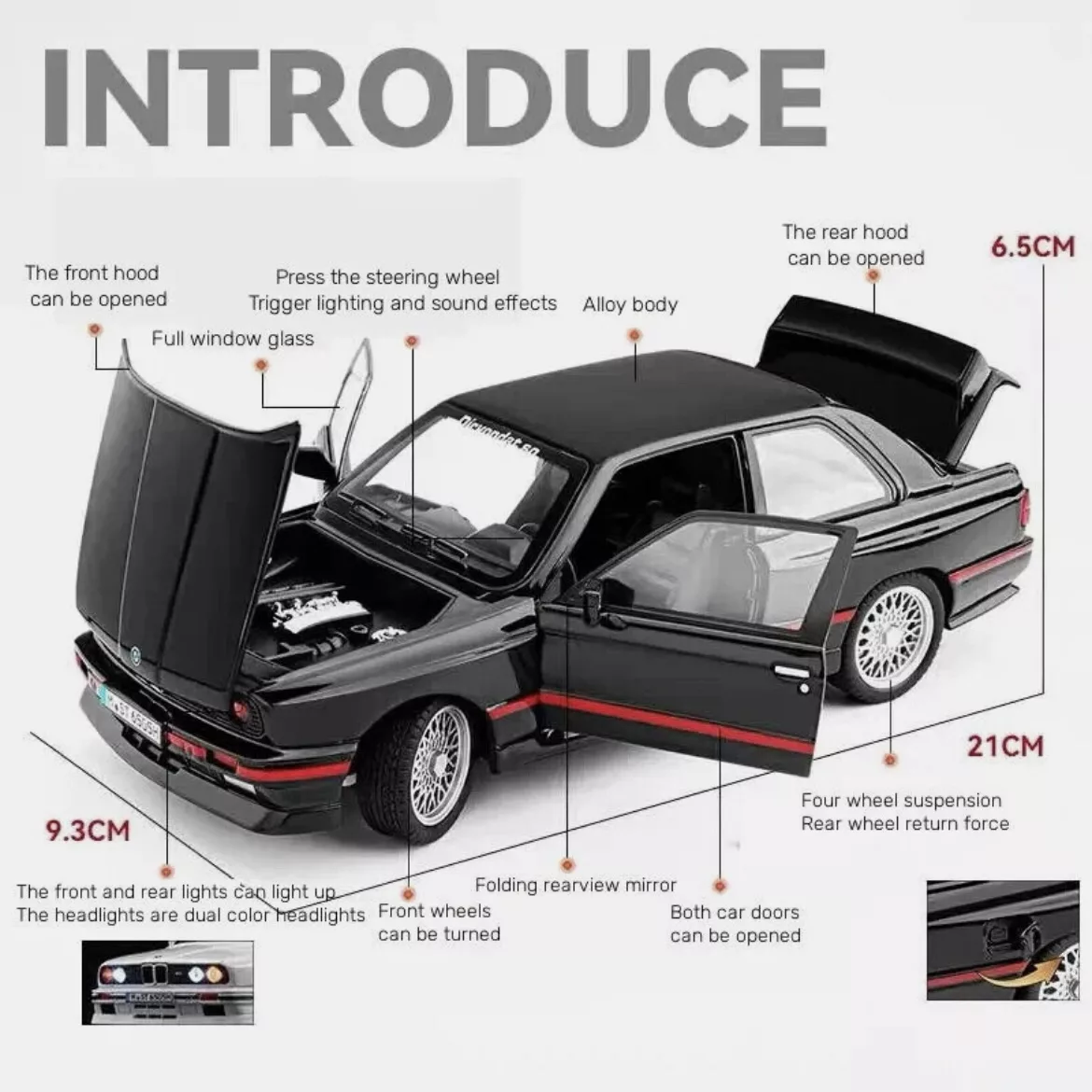 ماشین بازی مدل M3 E30