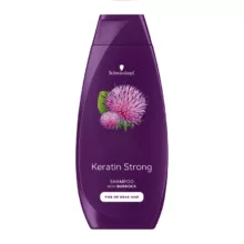شامپو تقویت کننده مو شوآرزکوف مدل Keratin Strong حجم 400 میلی لیتر