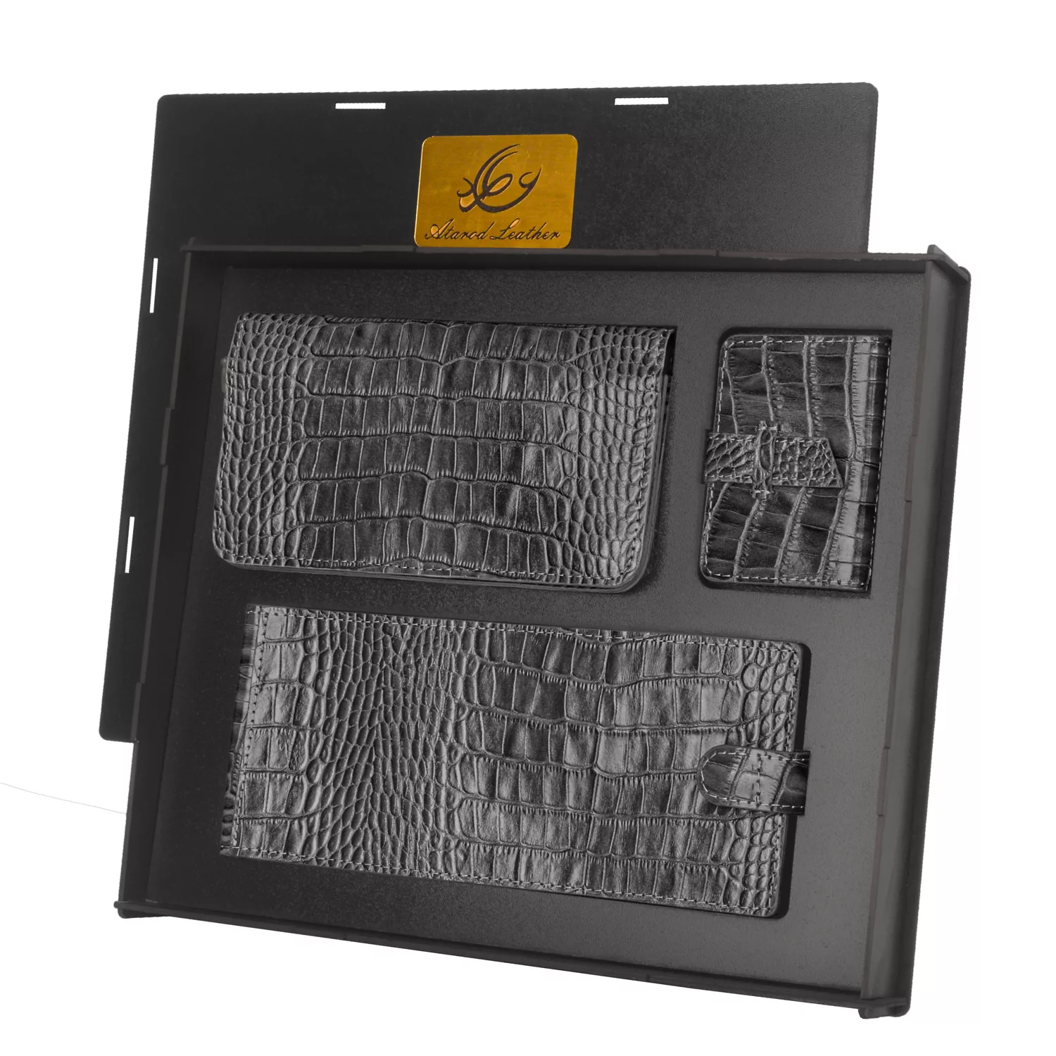 ست هدیه چرم عطارد مدل A06