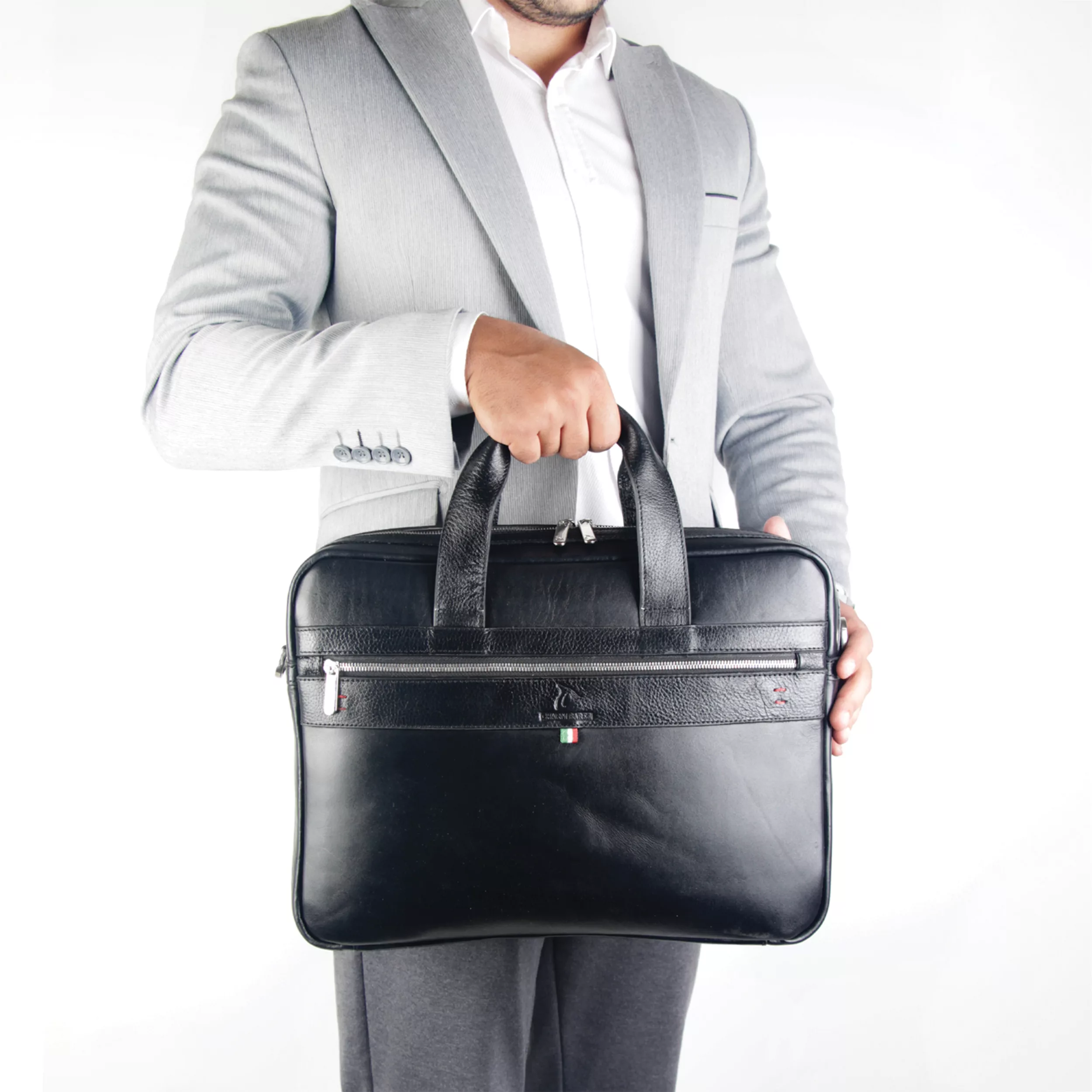 کیف اداری چرم بارز مدل DL74