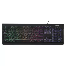 کیبورد گیمینگ تسکو مدل TK 8031، سوییچ ممبران، Full-Size، نورپردازی RGB