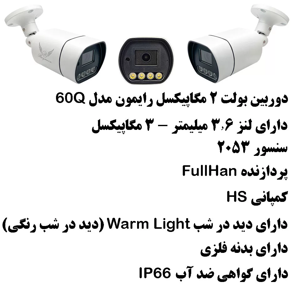 سیستم امنیتی رایمون مدل RP-2M-4C-10