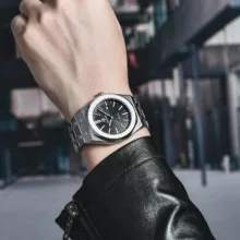 ساعت مچی عقربهای کوارتز بنیار مدل 5156