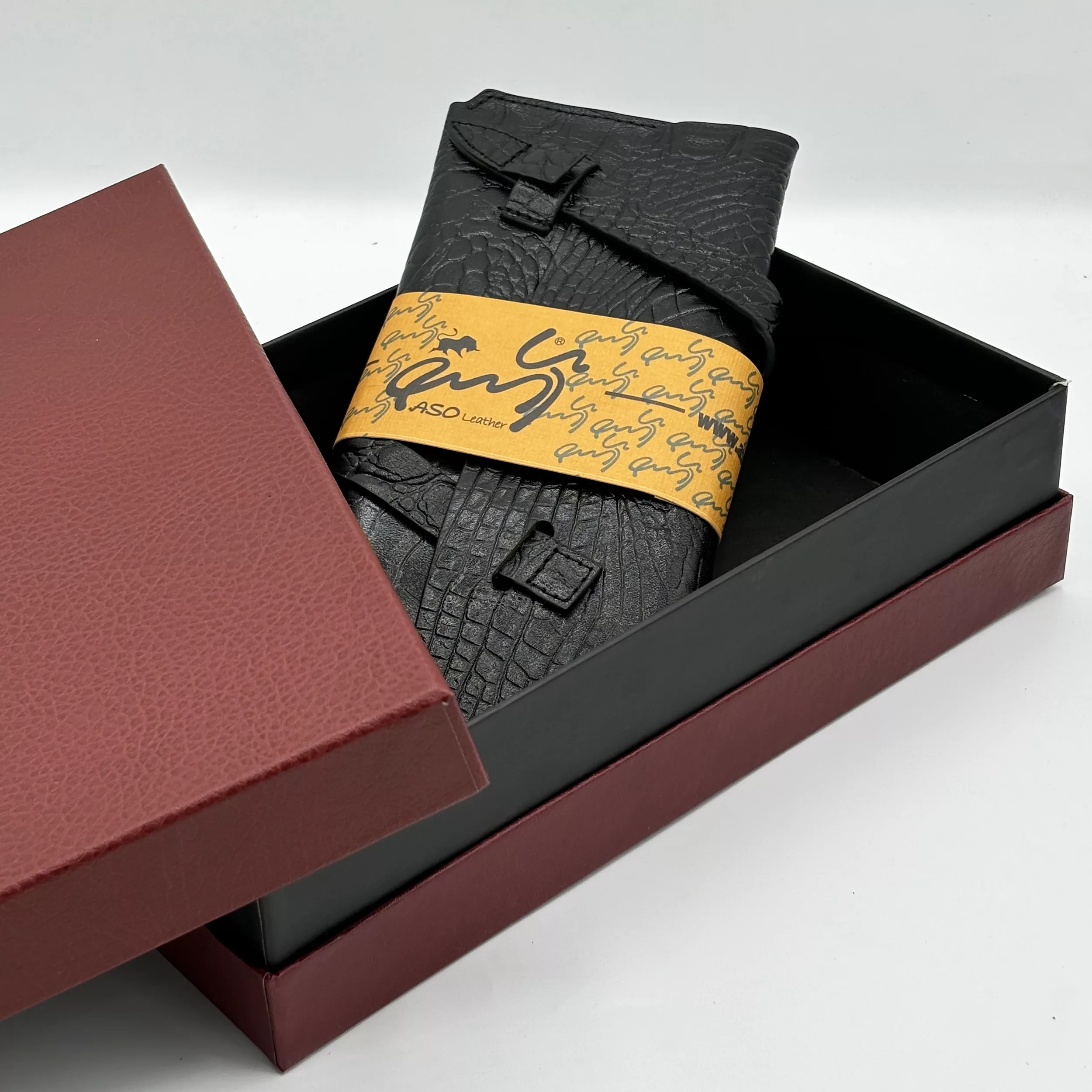 کیف پول چرم آسو مدل باراباس