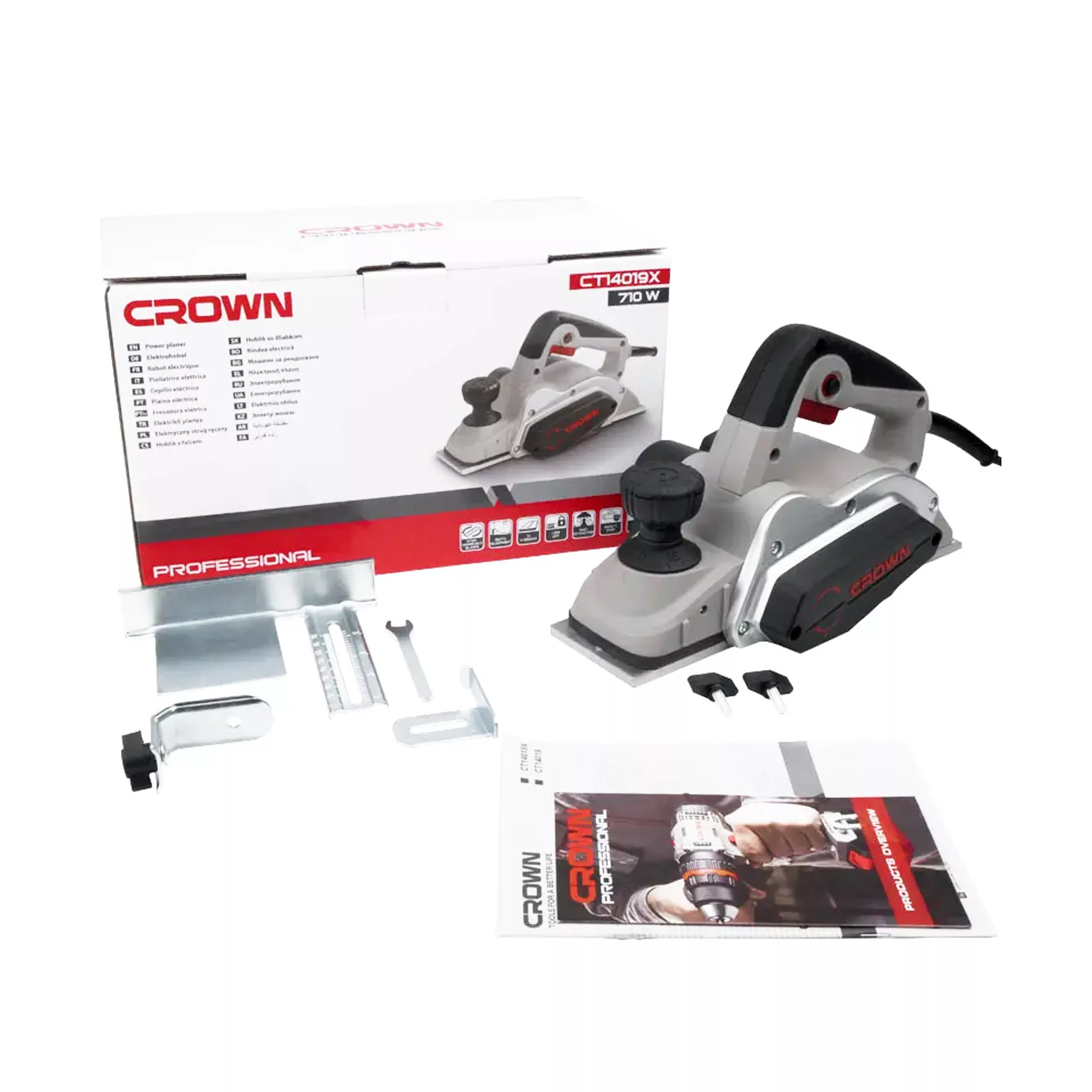 رنده نجاری برقی کرون مدل YP- CT14019X/710W