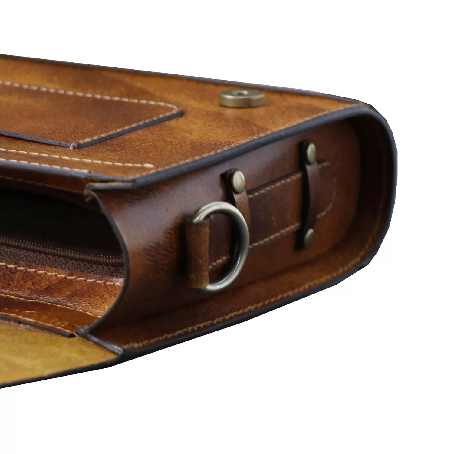 کیف رودوشی چرم بارثاوا مدل 1213