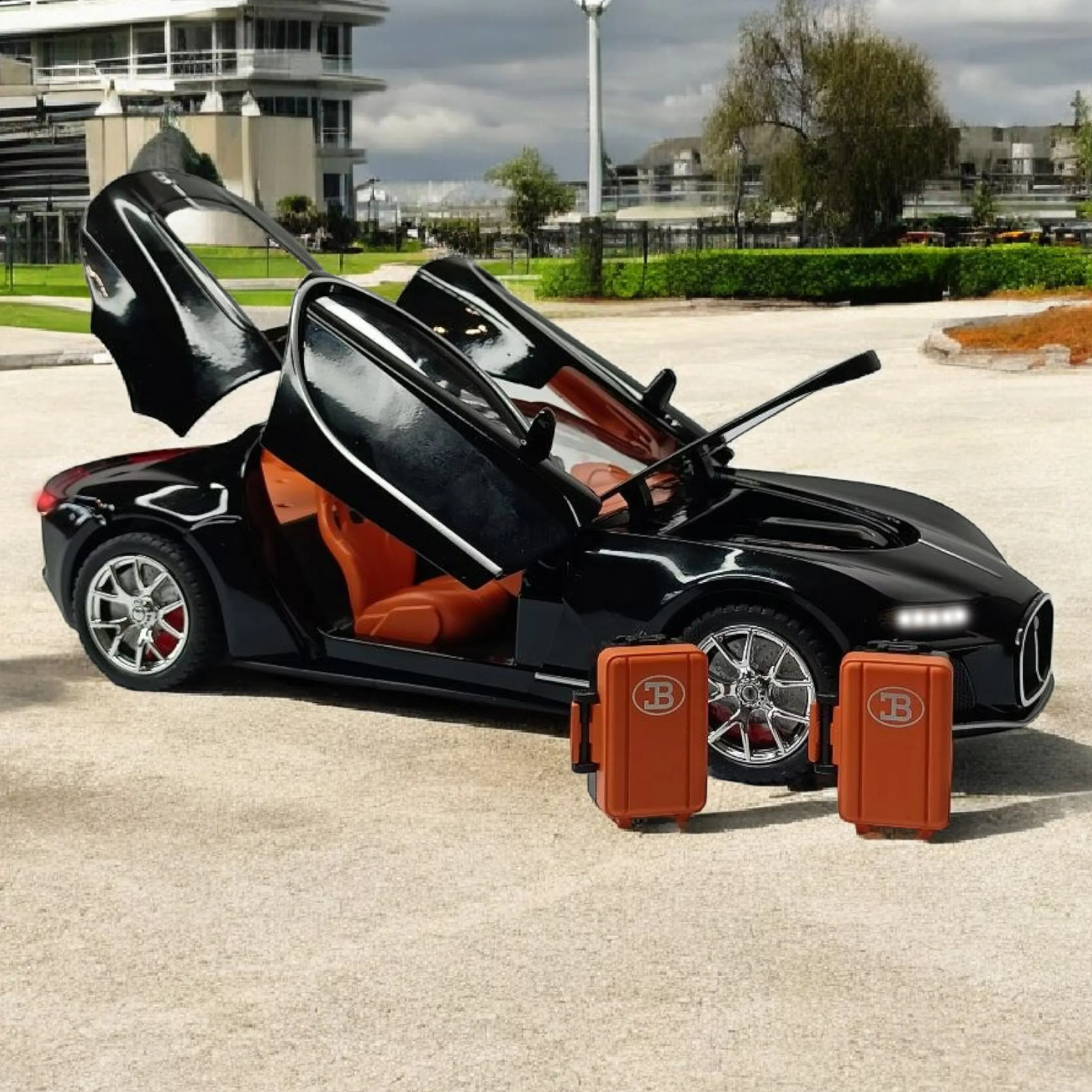 ماکت ماشین مدل بوگاتی آتلانتیک فلزی 1:24