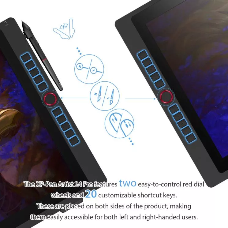 تبلت گرافیکی ایکس پی-پن مدل ARTIST 24 PRO