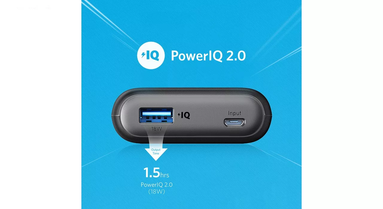 پاوربانک انکر مدل A1230 PowerCore II با ظرفیت 10000 میلی آمپر ساعت