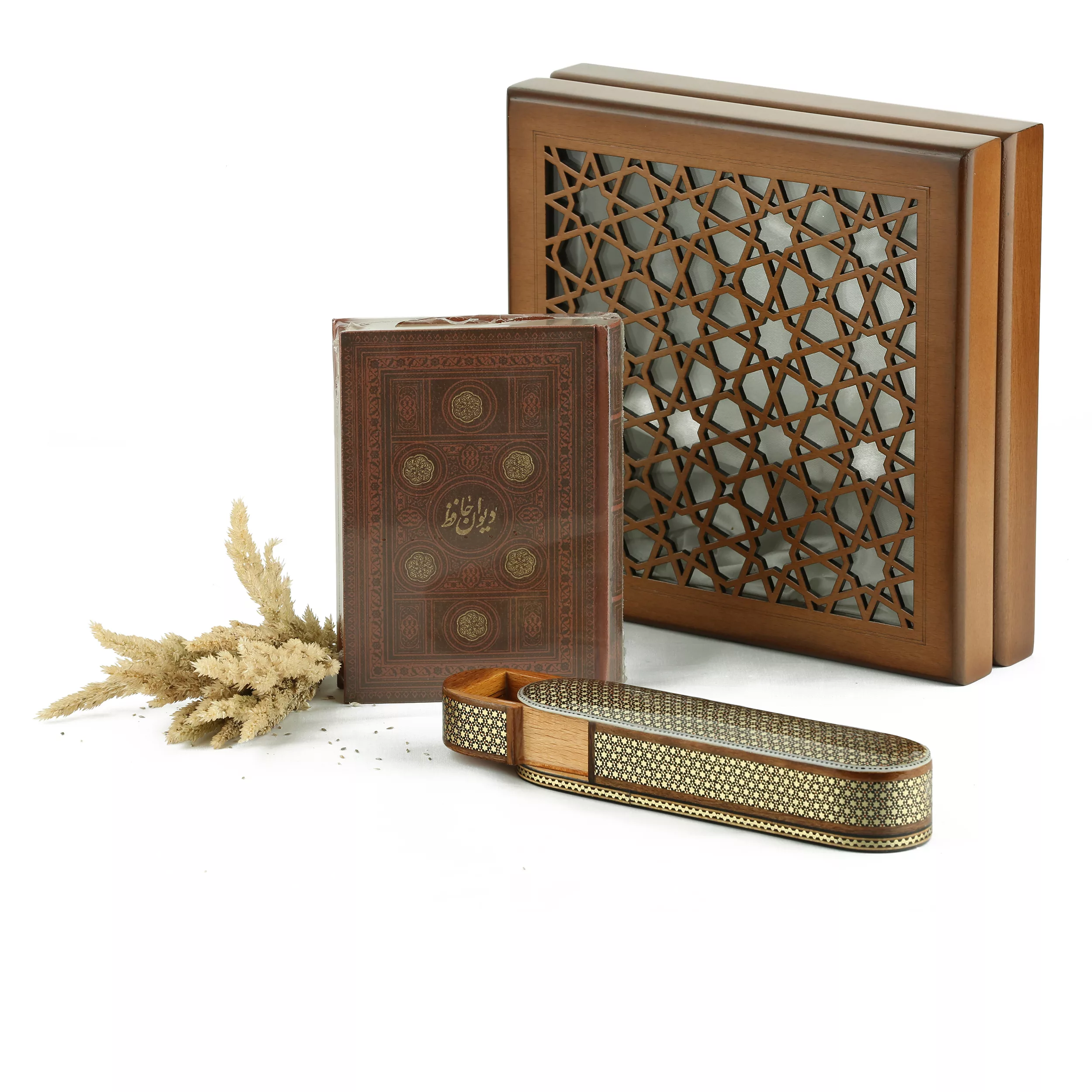 ست هدیه مدل خاتم و دیوان کد 009