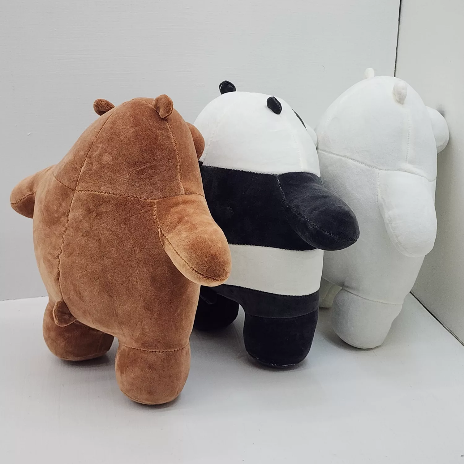 عروسک ناب سل مدل خرس های کله فندقی مجموعه 3 عددی