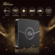 اندروید باکس مدل X98 4K به همراه کنترل هوشمند