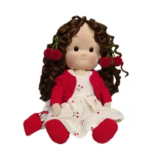 عروسک روسی مدل یانا گیلاسی کد ۱۱۶ ارتفاع ۴۰ سانتی متر