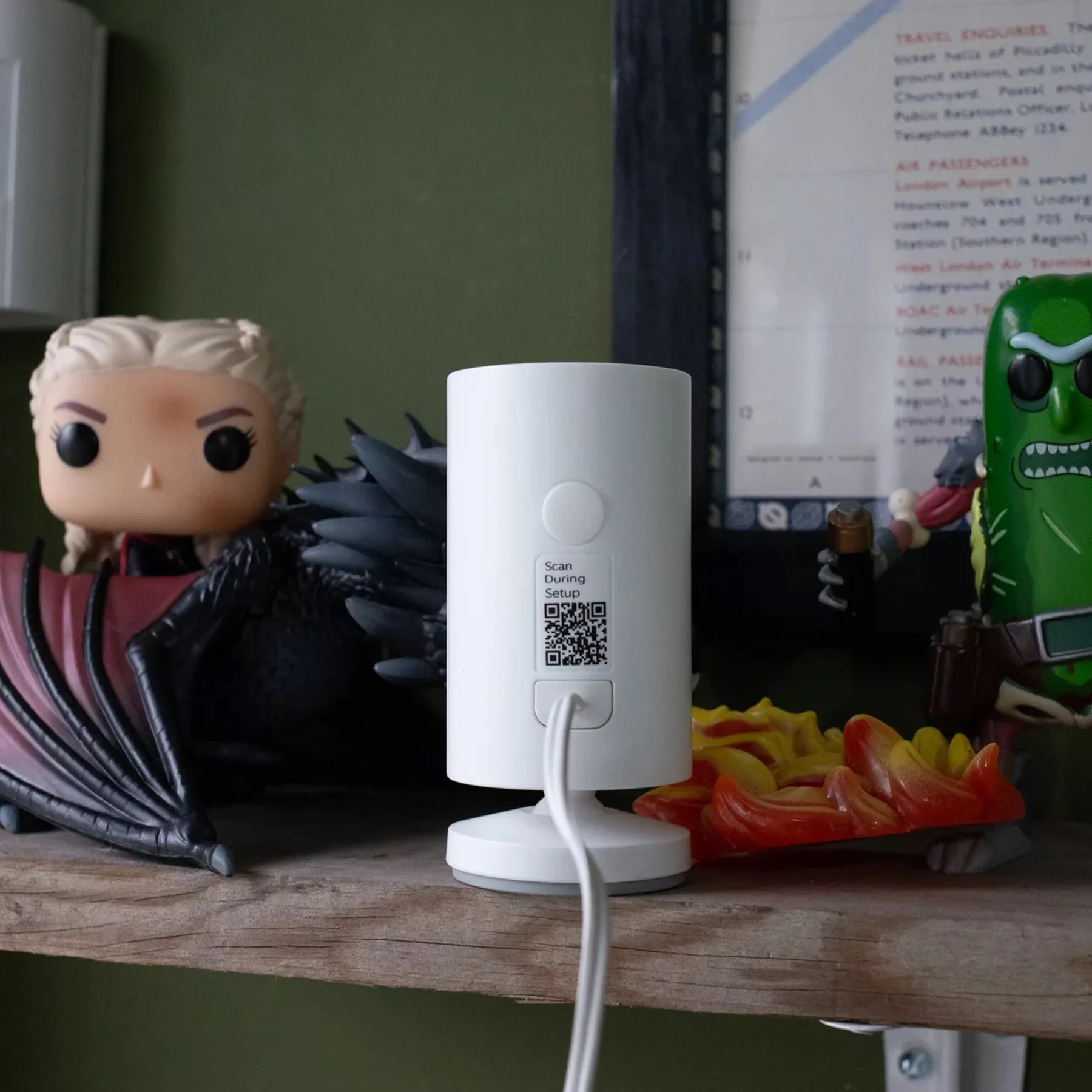دوربین مداربسته تحت شبکه رینگ مدل Indoor Cam