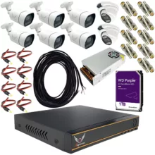 سیستم امنیتی رایمون مدل 5 مگاپیکسل کد RP-5M-HI8C-05