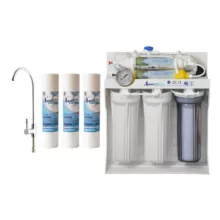 دستگاه تصفیه کننده آب آکوا پیورست مدل SM 9092  به همراه شیر تصفیه و فیلتر تصفیه مجموعه 3 عددی