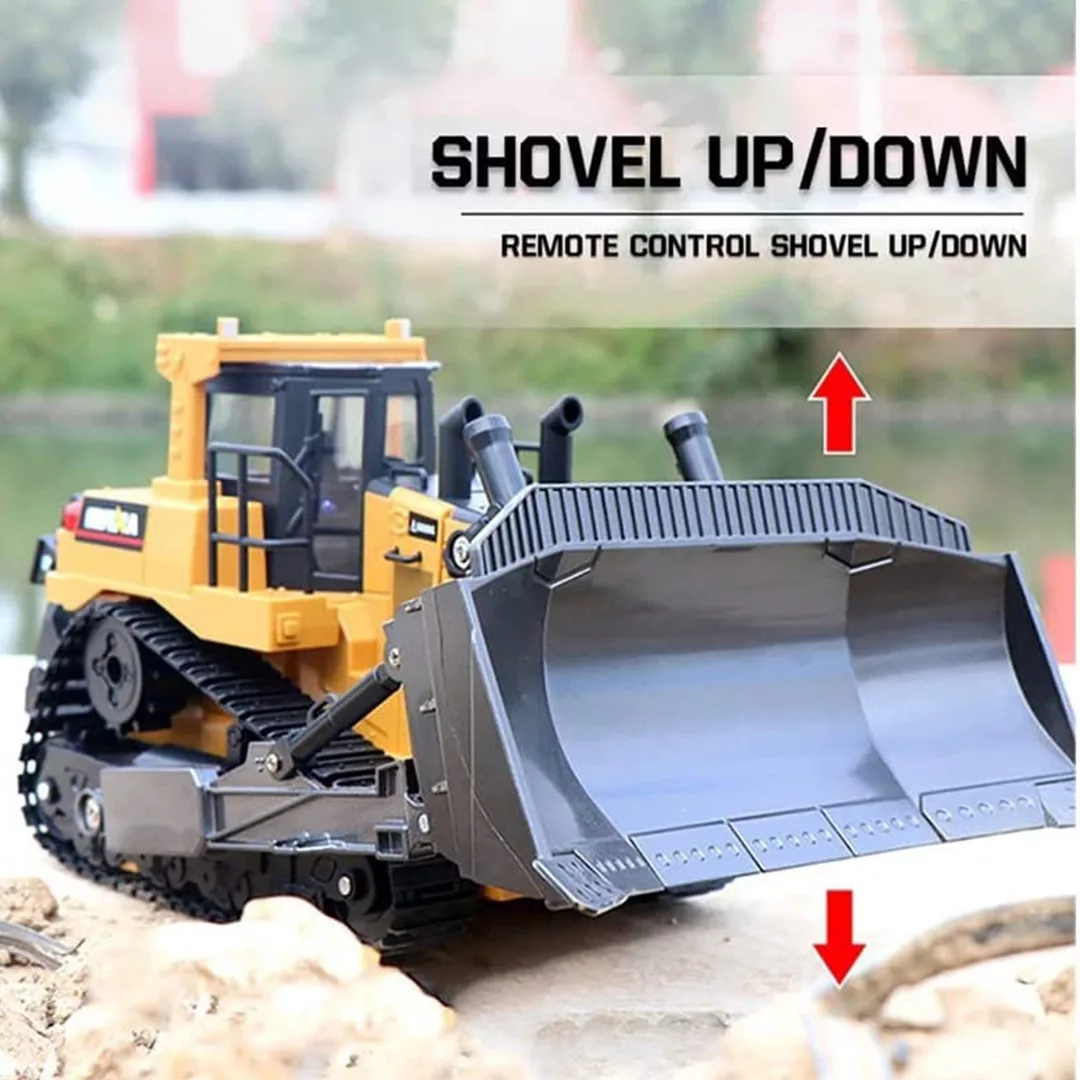ماشین بازی کنترلی هوینا مدل RC BULLDOZER کد 1554
