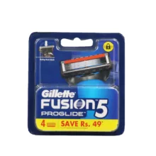 خود تراش ژیلت مدل FUSION 5 PROGLIDE FLEXBALL به همراه تیغ یدک بسته 4 عددی